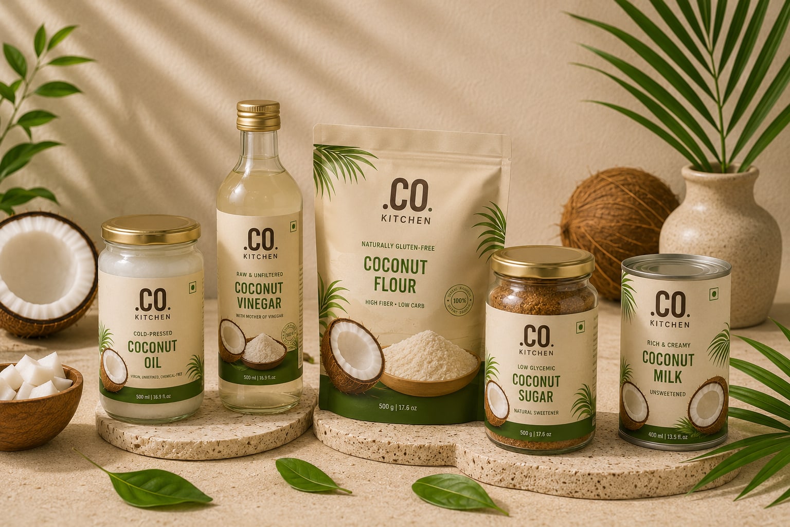 .CO coconut product bundle