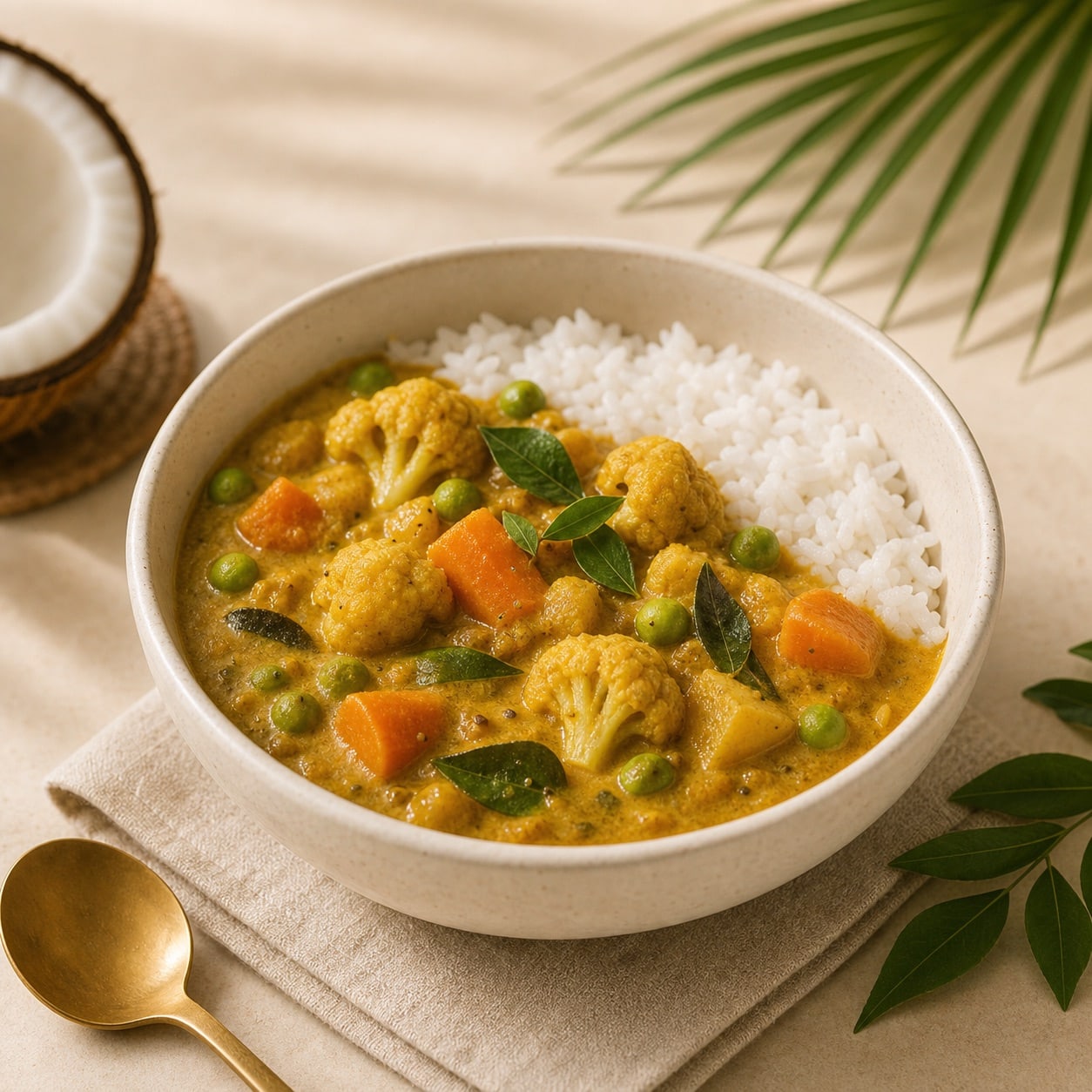 Coconut Milk Veggie Curry