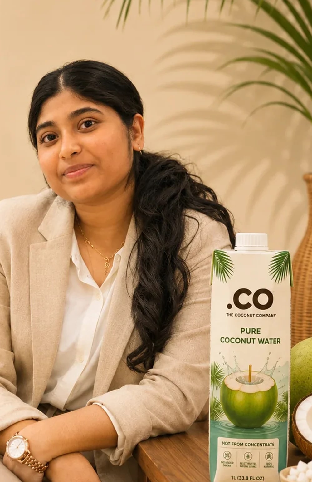 Afsala, founder of .CO